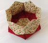 Materialpack "Hexagonkörbchen", Rose Handnähprojekt