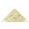 Flottes Dreieck, für ½ Quadrat-Dreiecke, bis 15cm