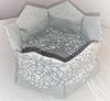 Materialpack "Hexagonkörbchen", grau