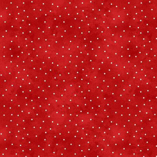 Red Scattered Dots, Punkte von Maywood, rot