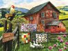 Puzzle " A little bit of Heaven", Quilts im Garten, 1000 Teile