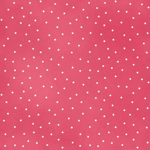 Rosy Scattered Dots, Punkte von Maywood, helles pink,rosa