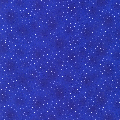 Dots Blueberry, punkte auf blau, von Robert Kaufmann