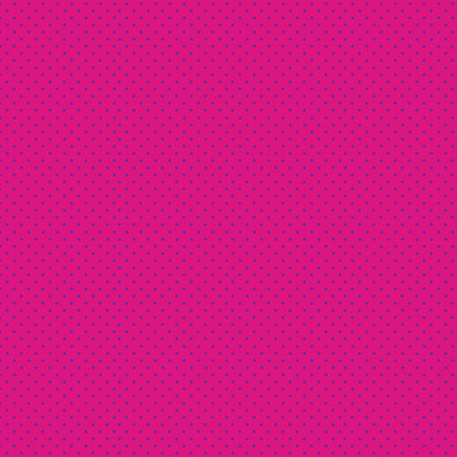 Spot, Punkte von Makower, purple on pink